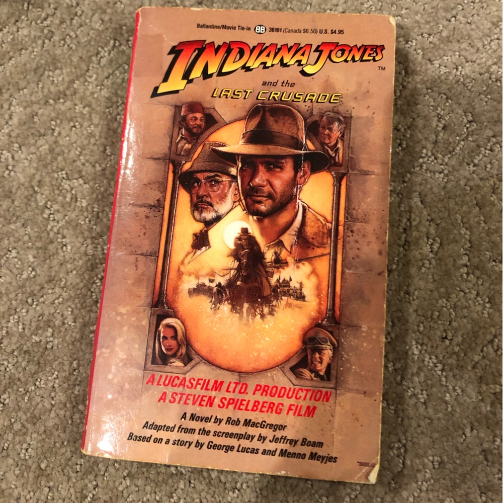 📚5 for $15 Indiana Jones and the Last Crusade Chapter Book